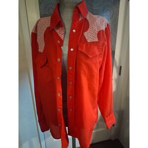 Vintage heart western shirt